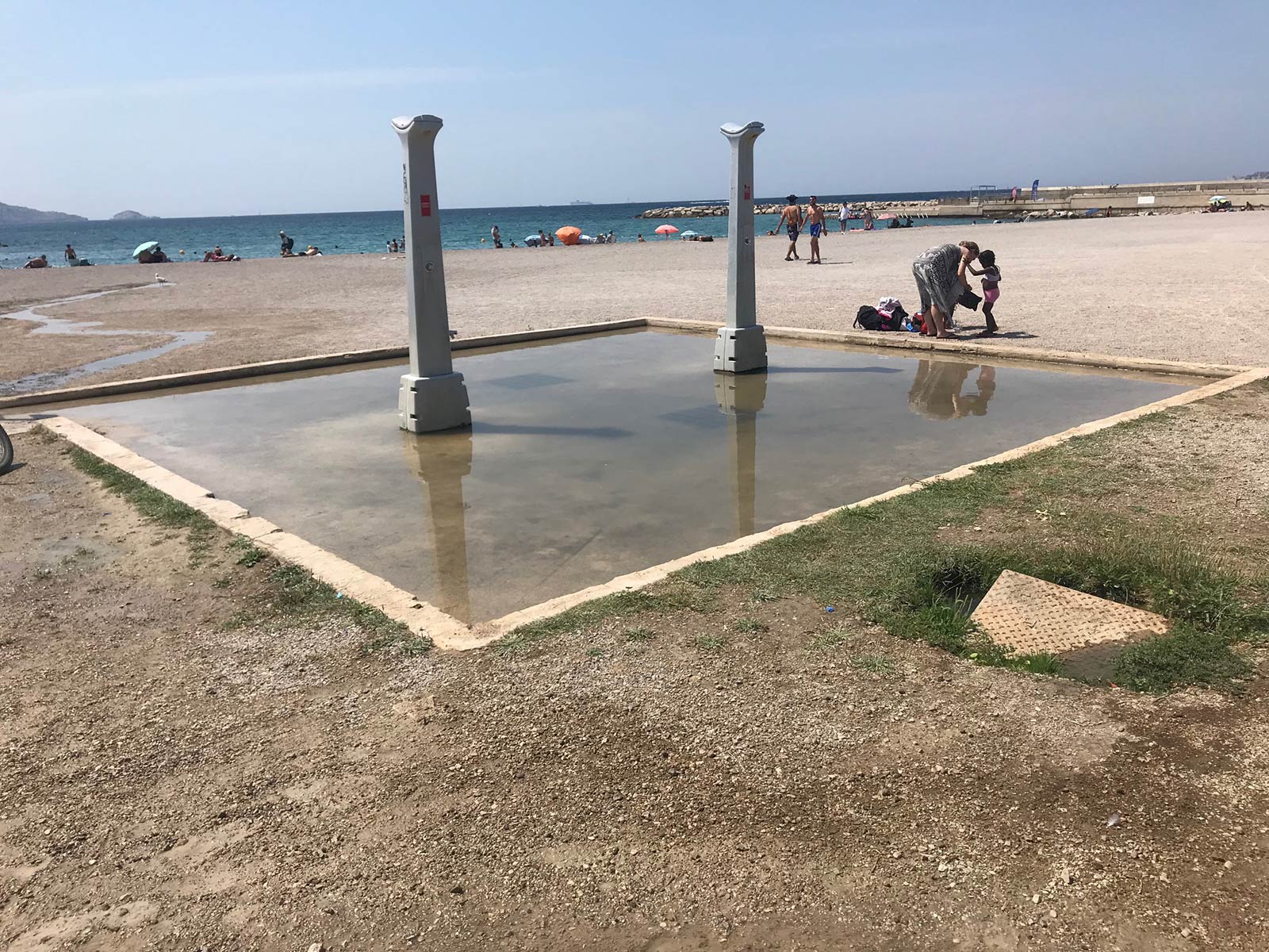 Douches bouchées sur Prado Nord
