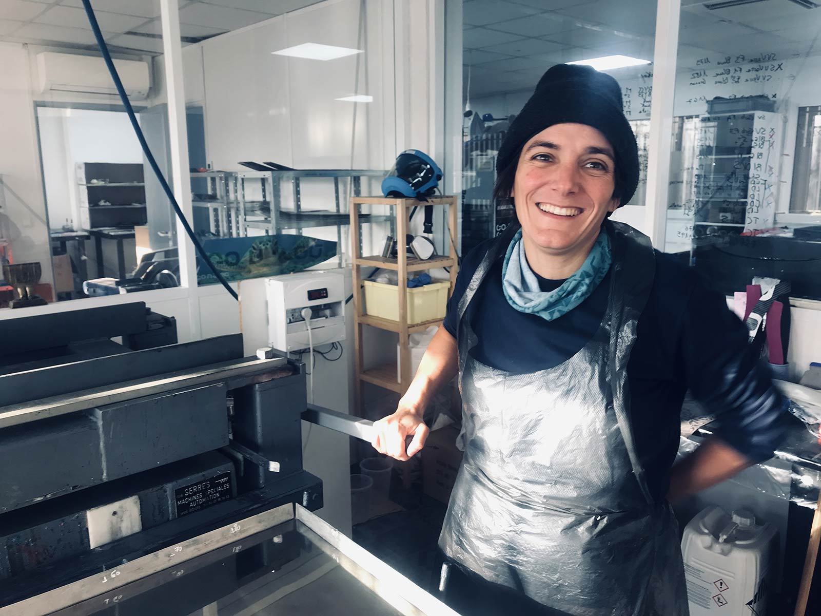 Florence dans son atelier GoNsea https://gonsea.com/