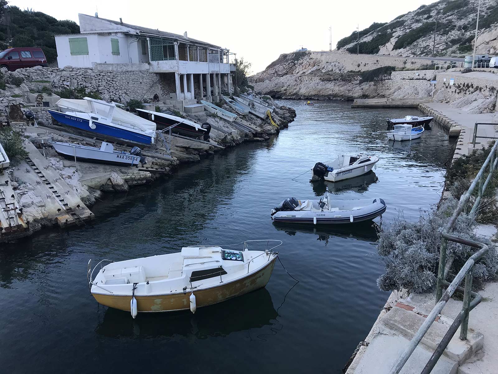 Callelongue au petit matin
