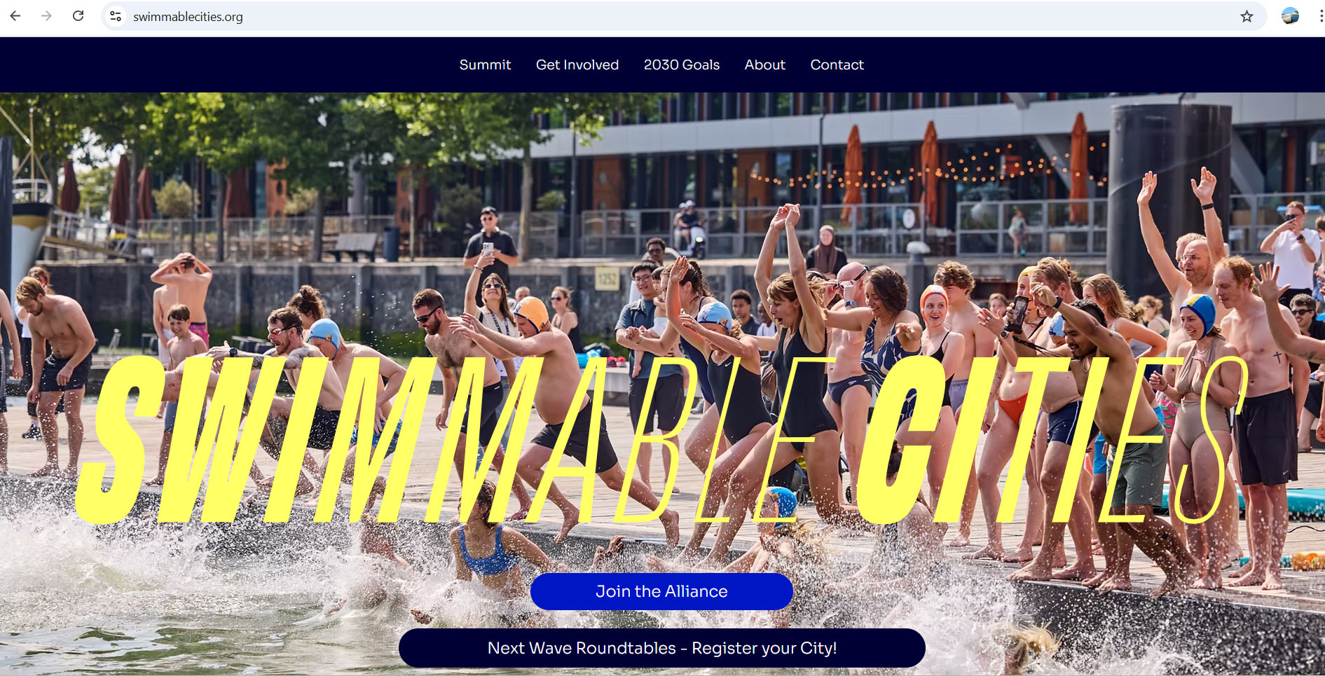 Swimmable Cities